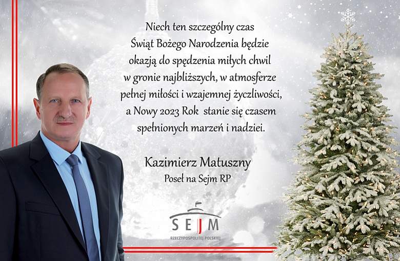 Poseł Kazimierz Matuszny